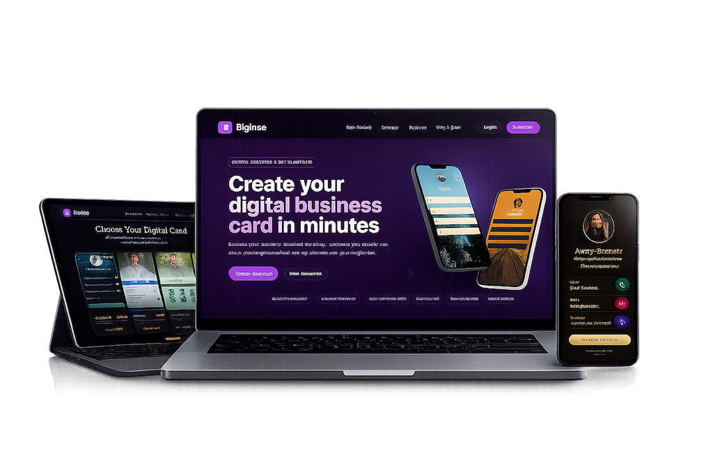 digital business card system case study portfolio image by Jeremy McShane